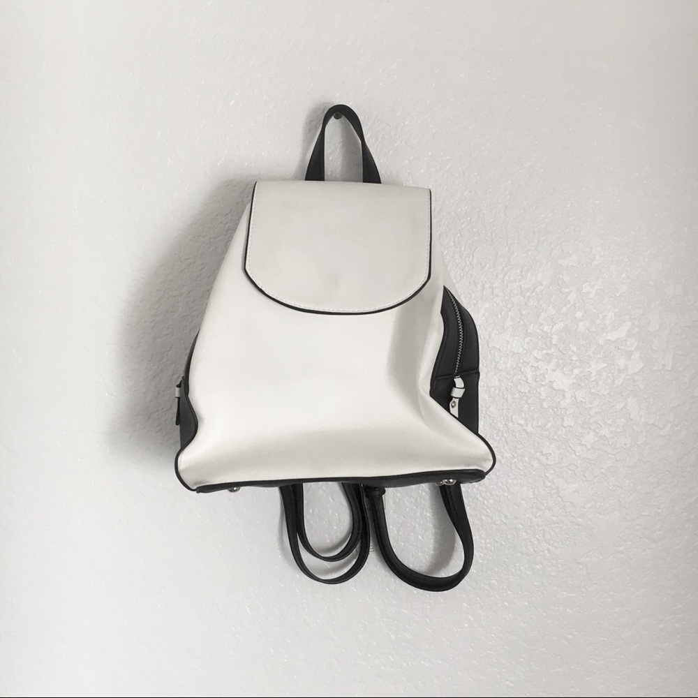 Certified Vegan White Urban Expressions Backpack